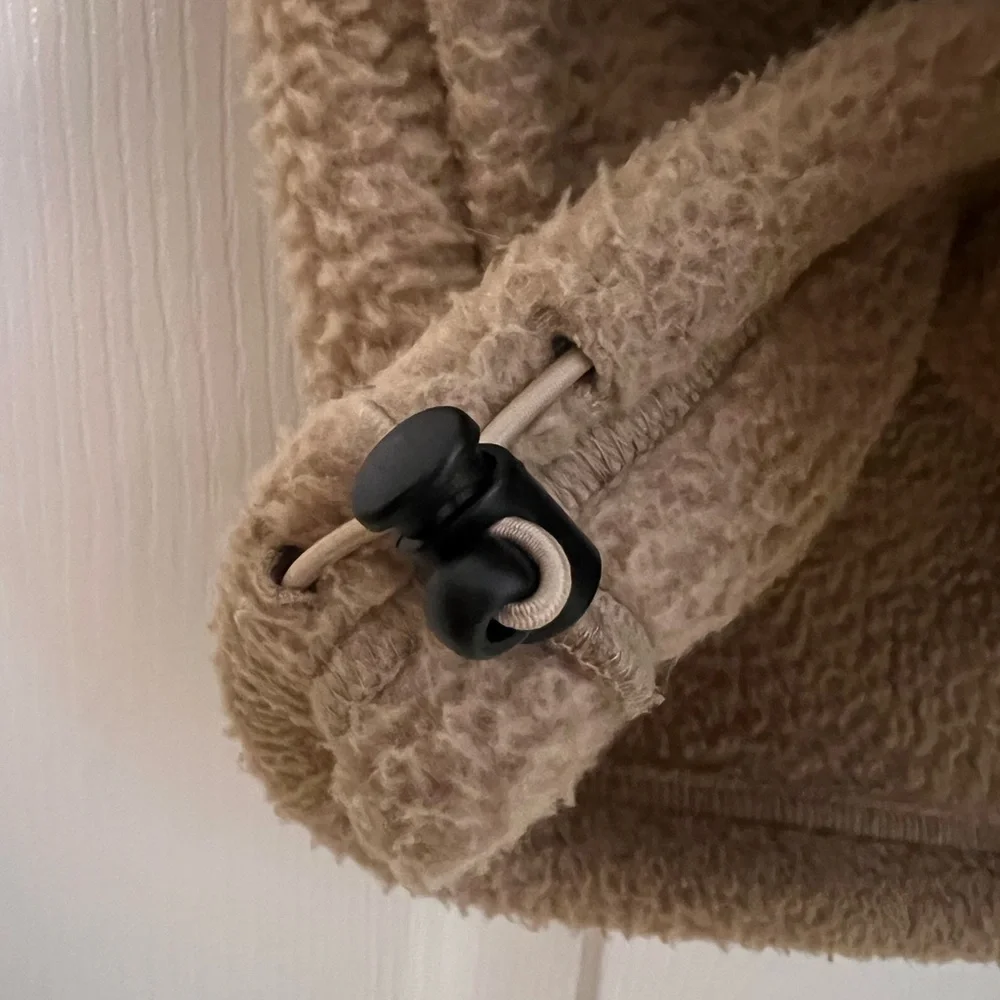 Jetty Tan/Rust Heavyweight Fleece Pullover - Picture 5 of 8